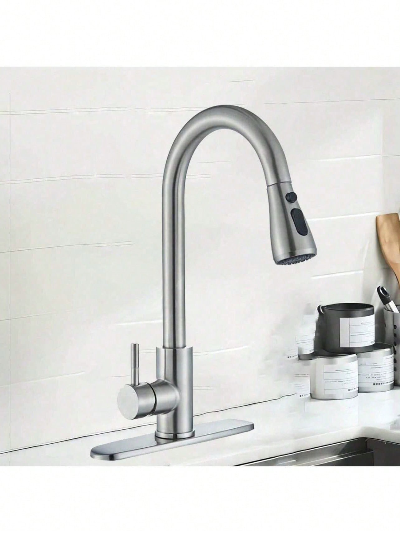 Kitchen Faucet With Pull-Down  - đánh giá và giá Commercial Kitchen And Bar